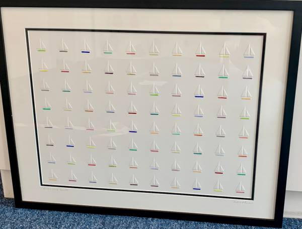 - a , Paper Sculpture by Debs Martin, measuring 40 x 54 cm (H x W) framed at 53 x 69 cm £275